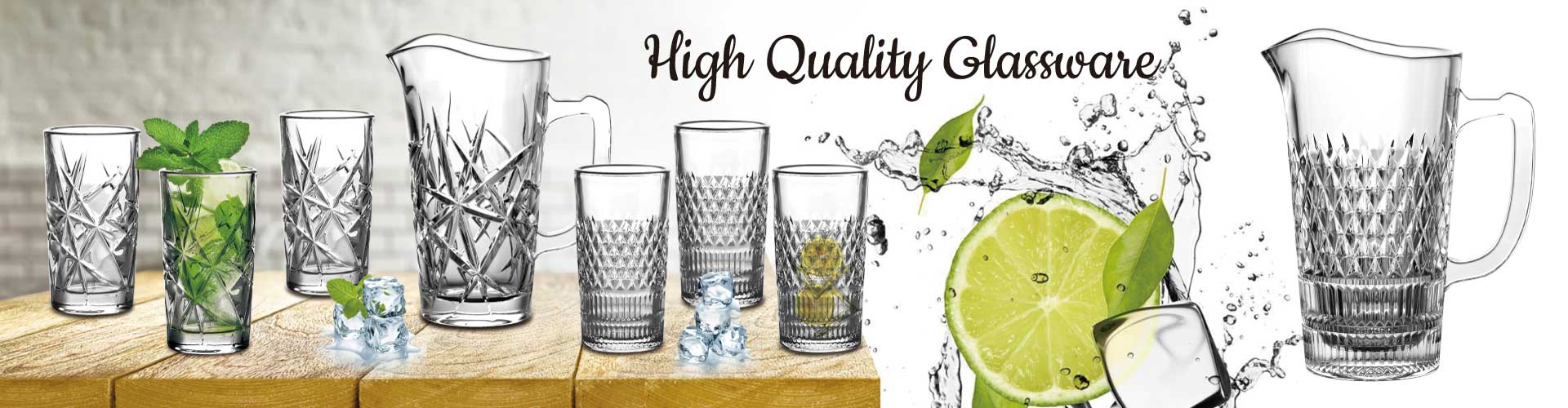 drinking glass clear water pitcher manufacturers