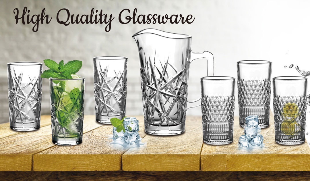 drinking glass clear water pitcher manufacturers