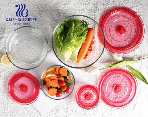 Envases de comida para microondas resistentes al calor de China 1L con  recipiente de vidrio divisor