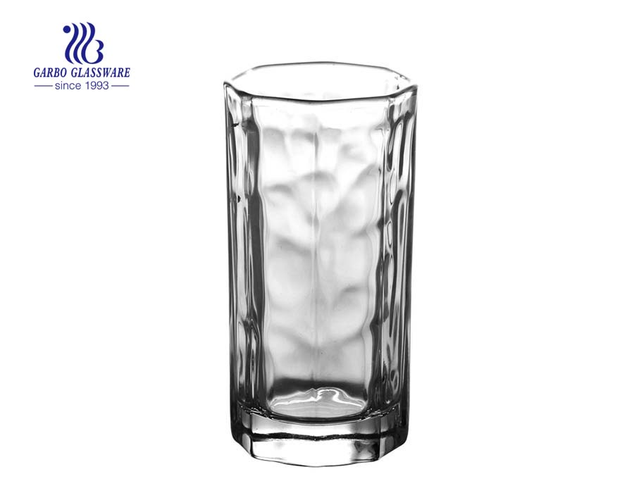 200ml inner grain water drinking glass cup Factory China