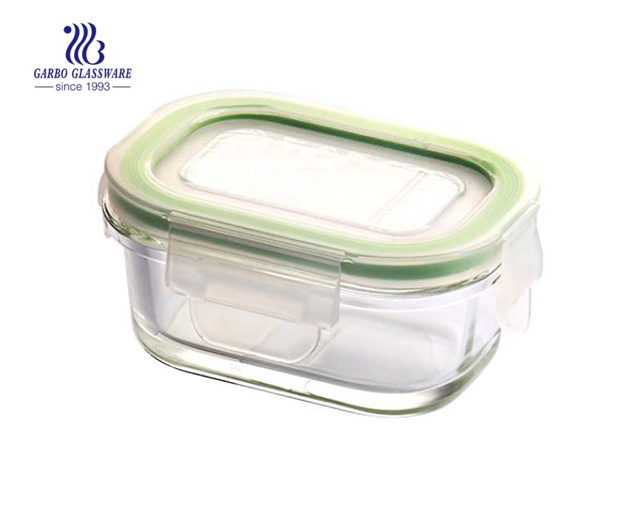 small glass food storage containers with