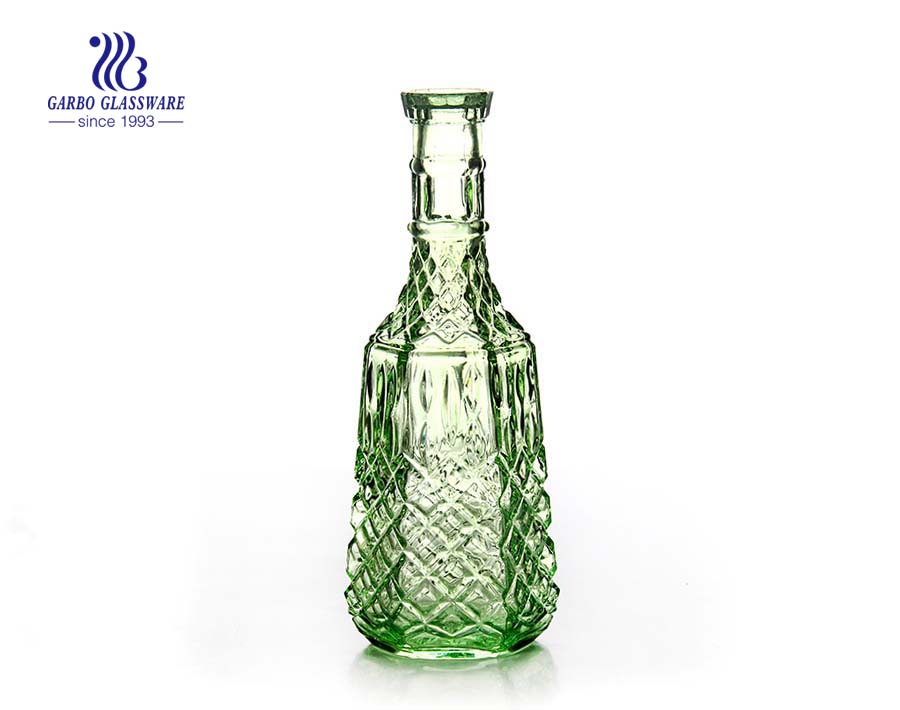 Glass Decanter with Lid