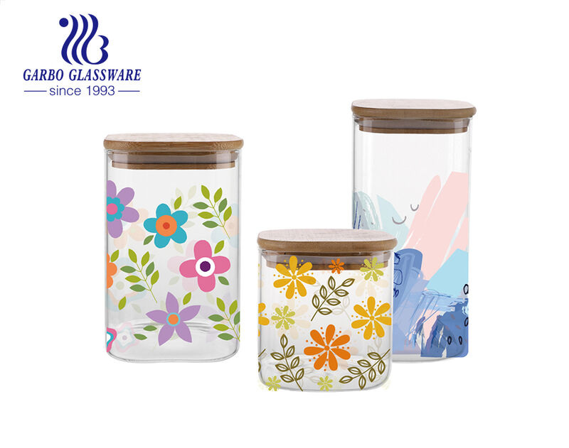 High Quality Borosilicate Small Glass Storage Jar Bottle Glass