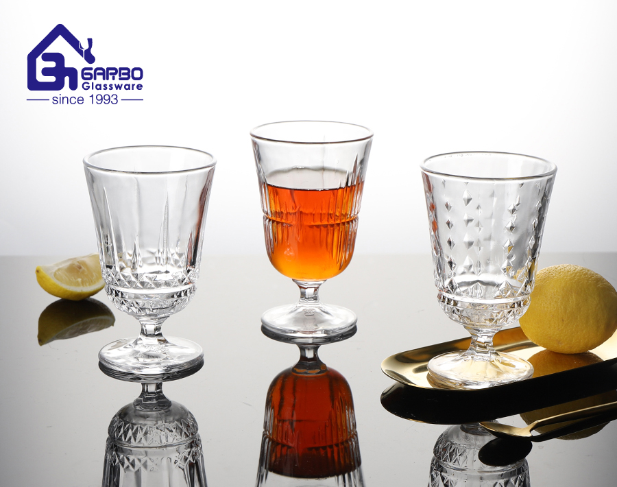 Craftsmanship of making daily glassware items in Garbo