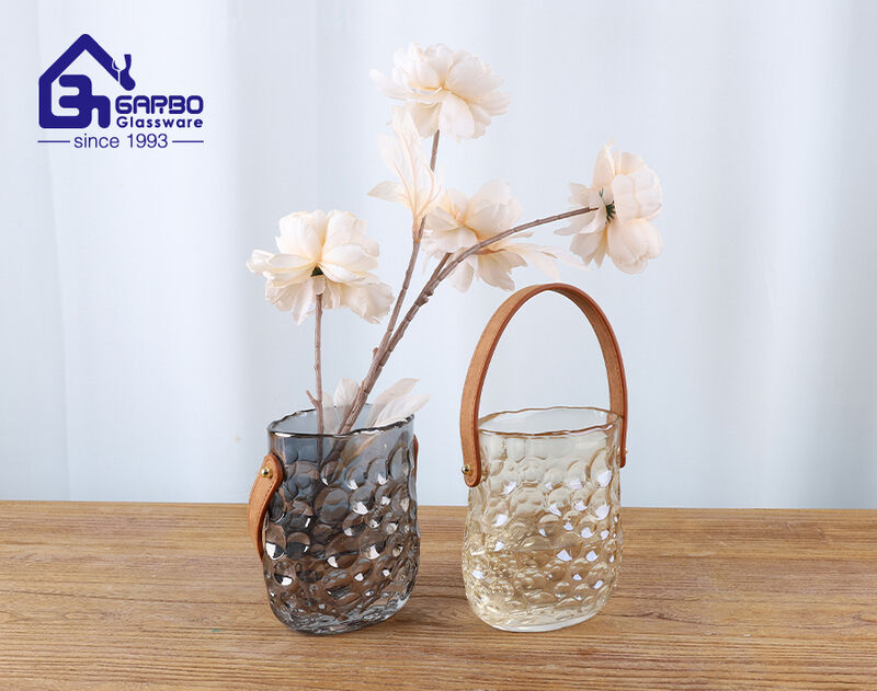 Luxury handmade glass vase for American and European market