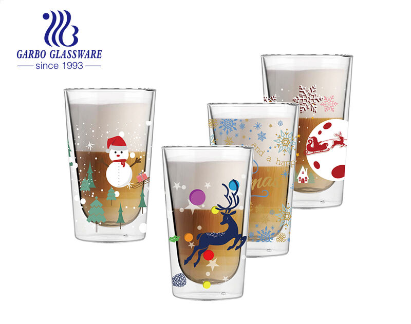 These Christmas series of double-walled cups are hot selling