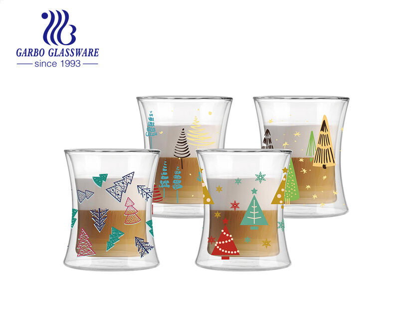 These Christmas series of double-walled cups are hot selling