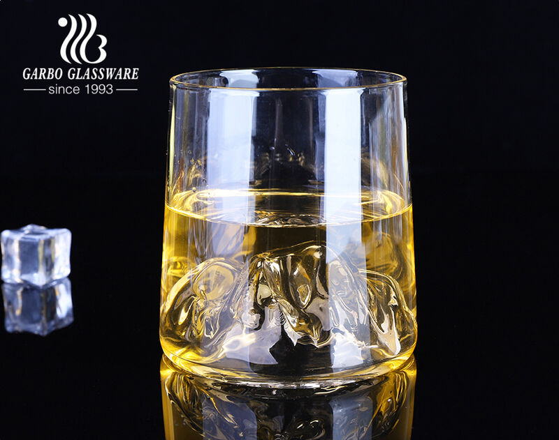 High-end handmade glass cup for European and American market