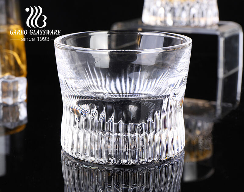 High-end handmade glass cup for European and American market