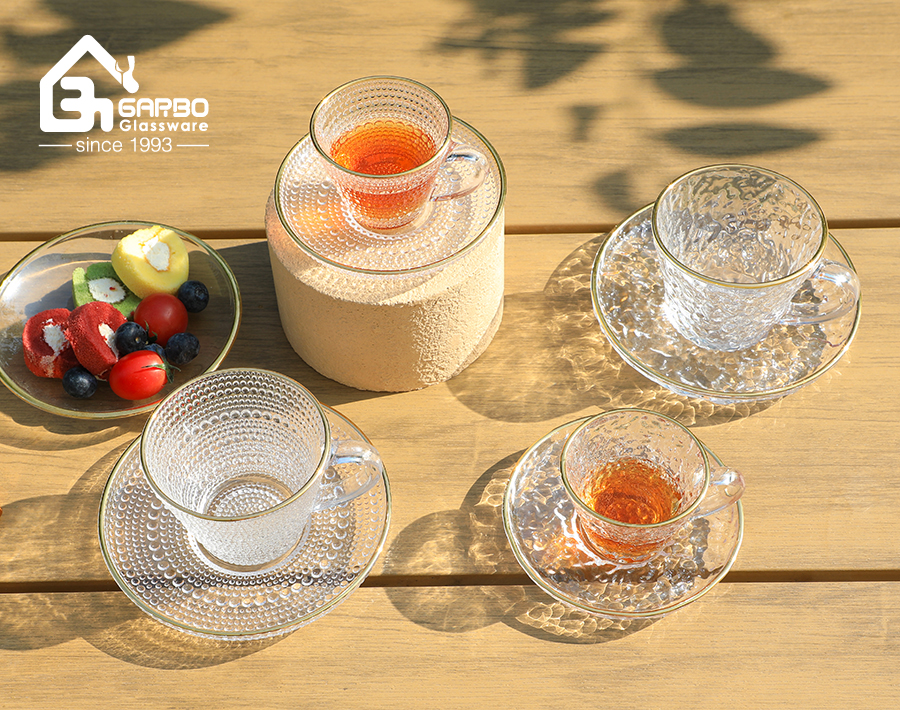 Do you like the gold rim design on glass tea cup set ?cid=3