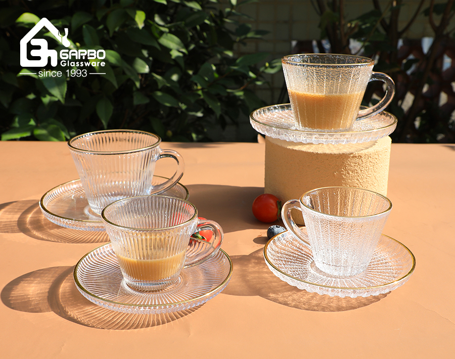 Do you like the gold rim design on glass tea cup set ?cid=3