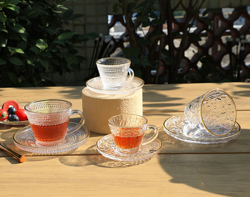 The Allure and Practicality of Glass Cup and Saucer Sets