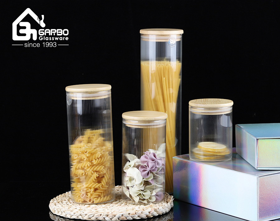 A Durable and Stylish High Borosilicate Glass Jars