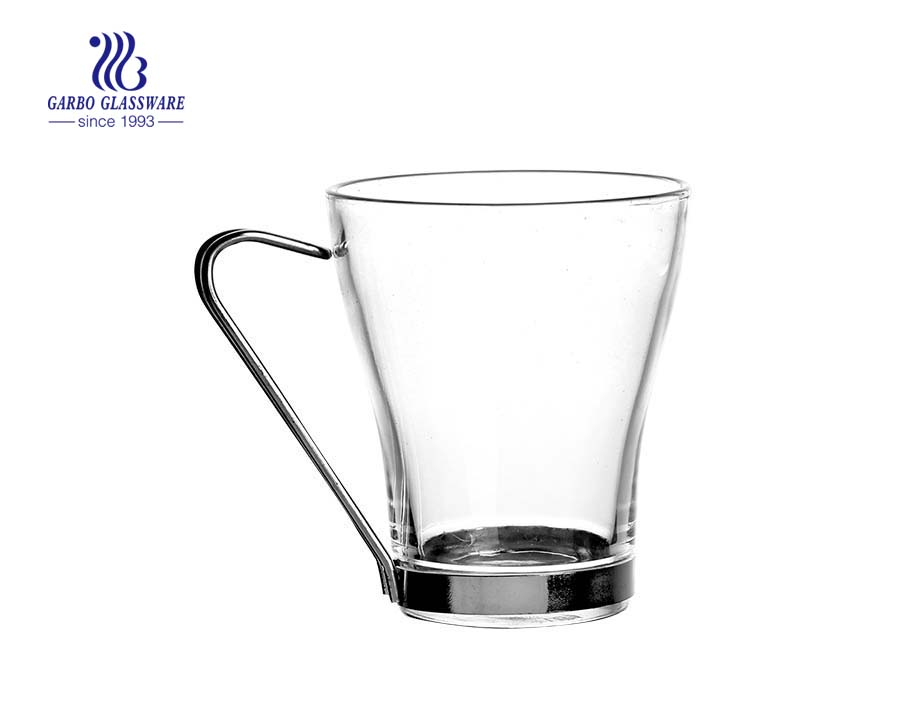 glass coffee tumbler with lid