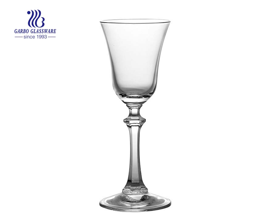 Elegant 4.4oz 125ml Lead Free Crystal Goblet Wine Glass