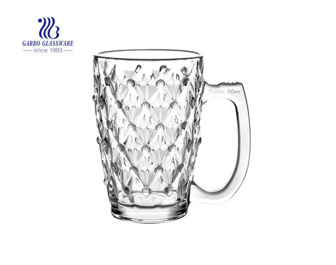 Huahang Creative New Arrival Drinking Glass Clear Beer Can Glass Cups 12oz  16oz Qatar Football Shaped Beer Glass - China Glassware and Glass Cup price