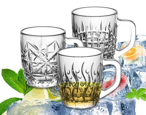 Clear Glass Cup, Transparent Cup, Glass Coffee Cup, Home Glass Mug For  Juice, Soda, Ice Coffee, Tea