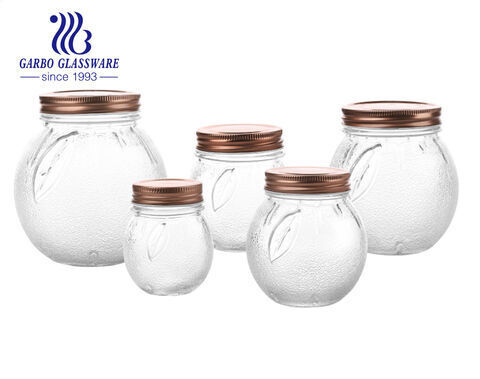 China Regular 0.13 gallon mason jars 17.6oz mason jar drinking glasses with  color lid and straw factory