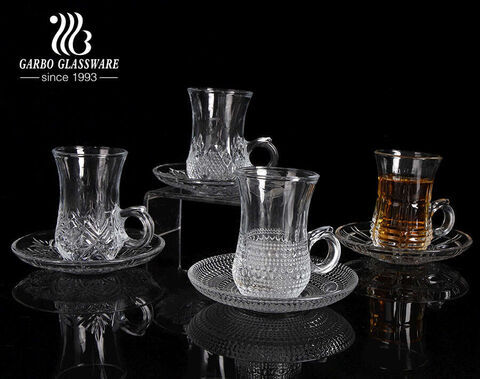3oz Arabic Style Glass Coffee Mug Turkish Tea Cup with Bohemia Design  Engraving - China Glass Coffee Mug and Glass Tea Mug price