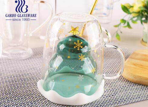 Top sale Christmas theme glassware items