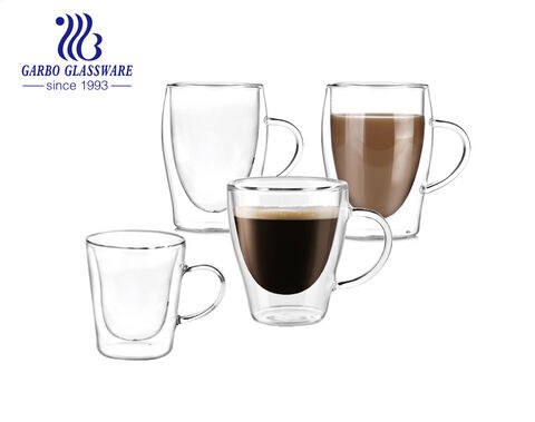 Custom Double Wall Glass Mug Suppliers and Manufacturers - Wholesale Best  Double Wall Glass Mug - DILLER