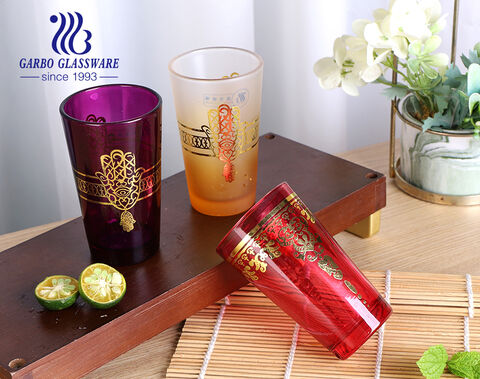 Buy Wholesale China Wholesale Custom Transparent Clear Beer Rattan Cup  Sleeve Wrapped Glass Tumbler Cup Wine Glasses & Glass Tumblers at USD 1.43