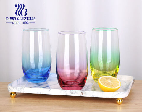 European Glacier Glass Modern Simple Household Drinking Water Cup Juice Drink  Cup Men And Women Summer