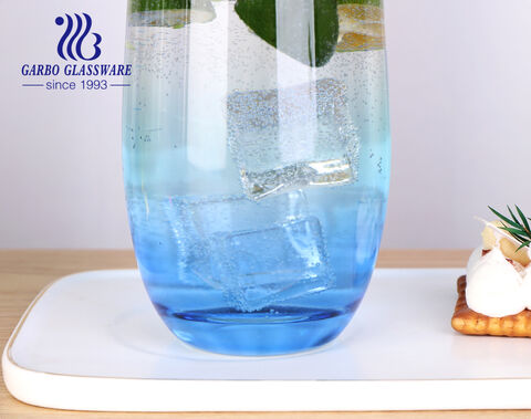 Generic Tasse d'eau jus en verre avec couvercle 350 ml avec paille - Prix  pas cher