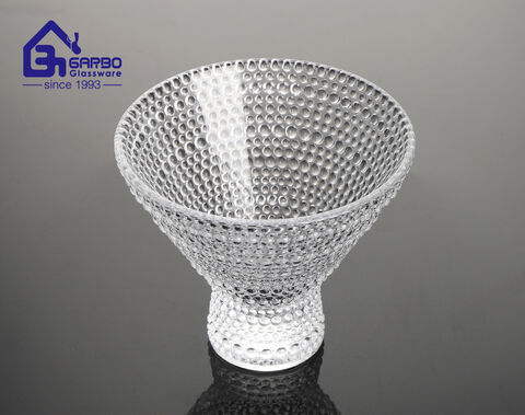 High white ice cream glass cup for American market