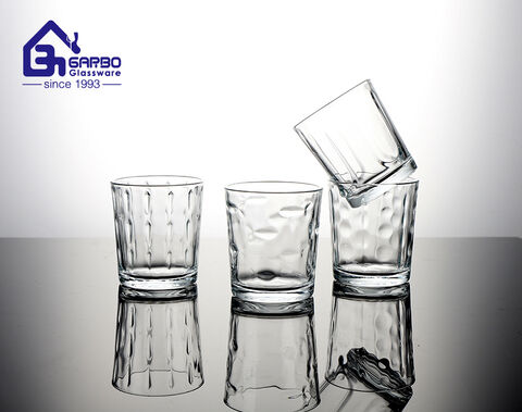  8oz inner new design glass water tumbler wholesaler supplier