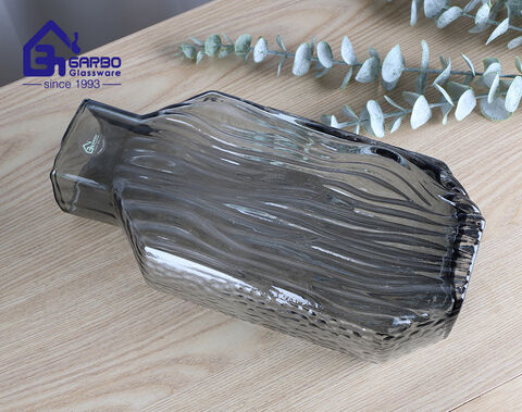 Elegant new design glass vese for bar decor