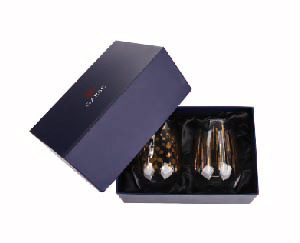 coffret cadeau premium en verrerie