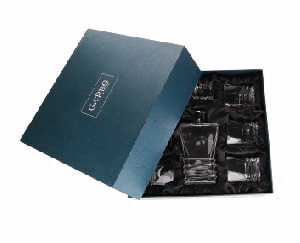 coffret cadeau premium en verrerie