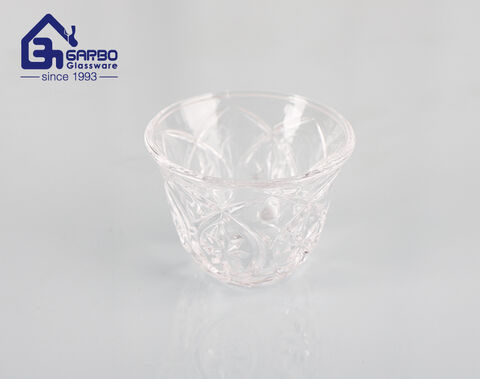 China Wholesale Elegant Arabic 12PCS Glass Cawa Cup Set For Tea