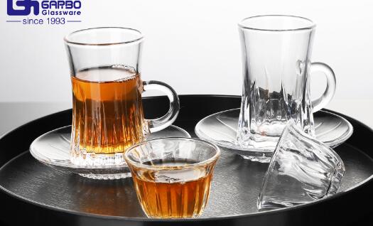 From Our Factory to the World 10+ Container Monthly Export of Elegant Tea Glass Cup