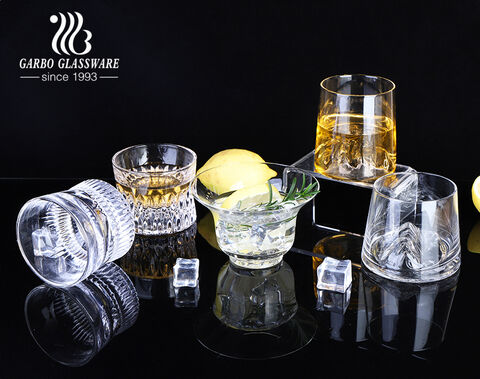 High-end handmade whisky glass cup for American and European market
