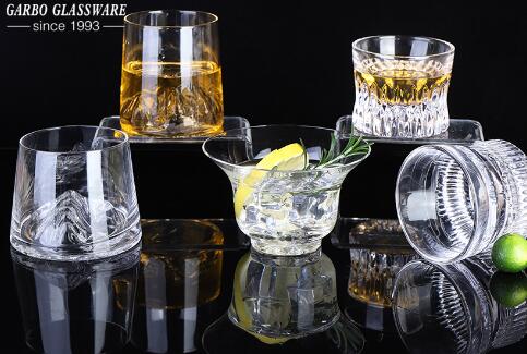 High-end handmade glass cup for European and American market