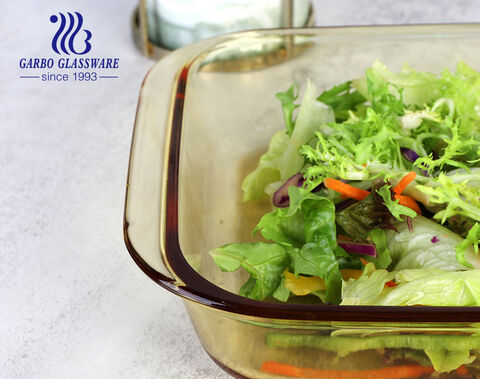 High-end Borosilicate Glass Baking Dish for Family Cooking