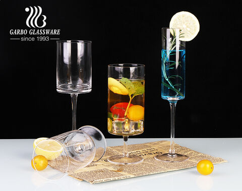 Großhandel handgemachte elegante Glas Wein Cocktail Gobet