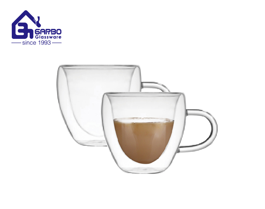 100ml Espresso Italiano savor double wall glass mug