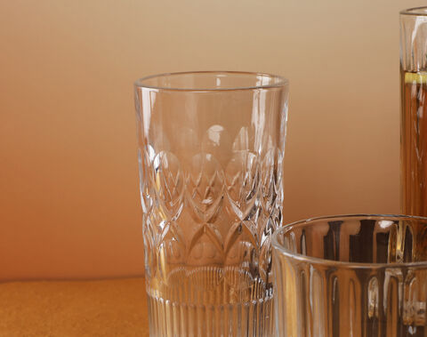 Glass cup factory own brand stock crystal clear old fashion whisky glasses